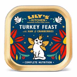 Lily's Kitchen Turkey Feast Foder Til Katten 85g Glædelig Jul